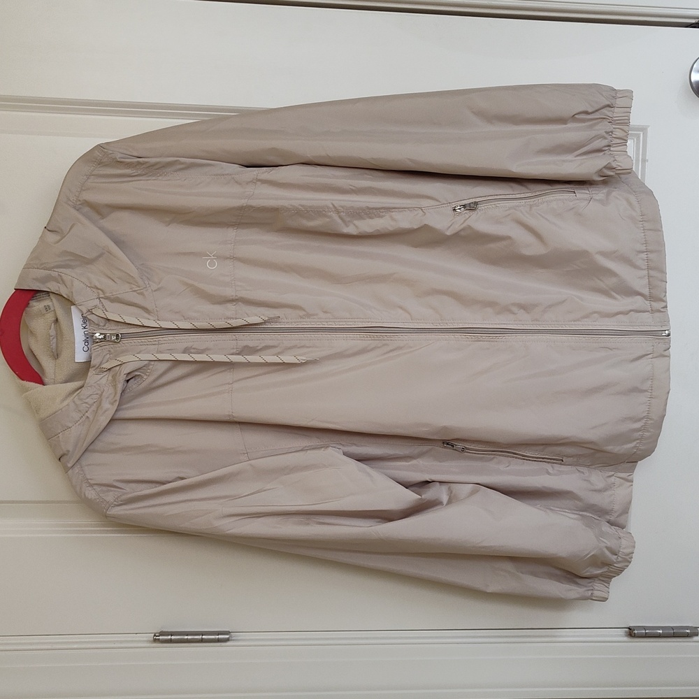 Calvin Klein Tan Hooded Jacket